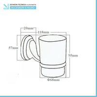 Set accessori a muro 3 pezzi in acciaio cromato viti incluse  Facile