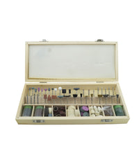 Set Accessori Utensili Smerigliatrice Mini Trapano Punte Frese 200 Pz Modellismo         