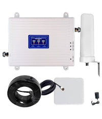 Set Amplificatore Segnale Cellulare 2g 3g 4g Lte 900 1800 2100 Mhz Dcs Wcdma Gsm         