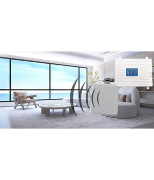 Set Amplificatore Segnale Cellulare 2g 3g 4g Lte 900 1800 2100 Mhz Dcs Wcdma Gsm         