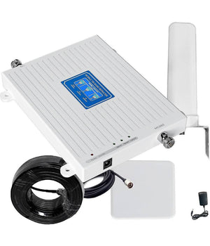 Set Amplificatore Segnale Cellulare 2g 3g 4g Lte 900 1800 2100 Mhz Dcs Wcdma Gsm         