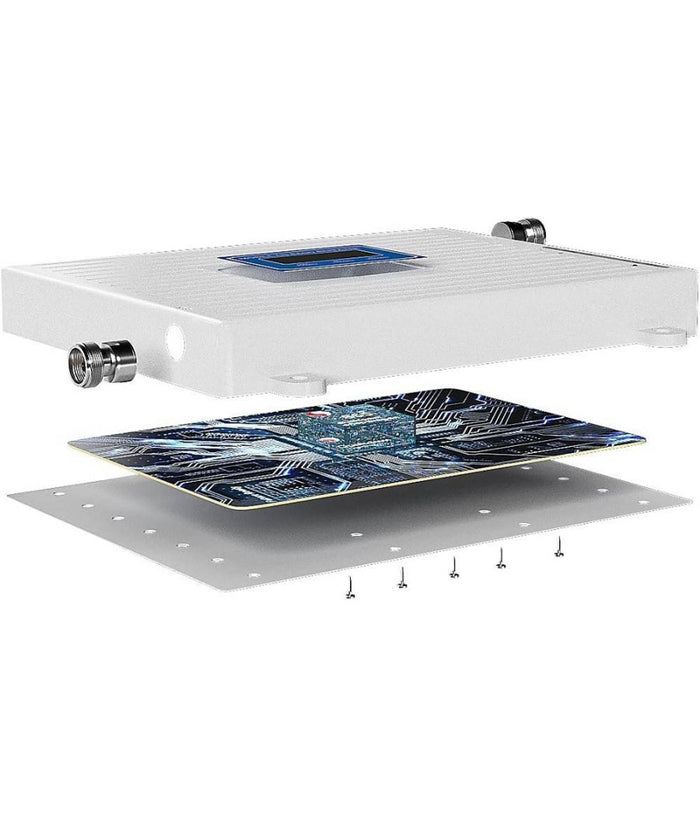 Set Amplificatore Segnale Cellulare 2g 3g 4g Lte 900 1800 2100 Mhz Dcs Wcdma Gsm         