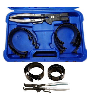 Set Anelli Raschia Olio Kit 7 Pz 73-111mm Per Pistoni Ring Automobile Pinza         