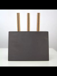 Set attrezzi per camino 3 pezzi in acciaio e legno - Set 2