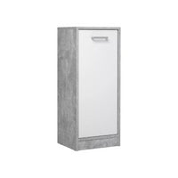 Set bagno Madeira beton bianco