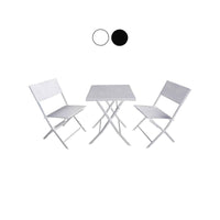 Set Balcone Fold Bianco Vette 09631