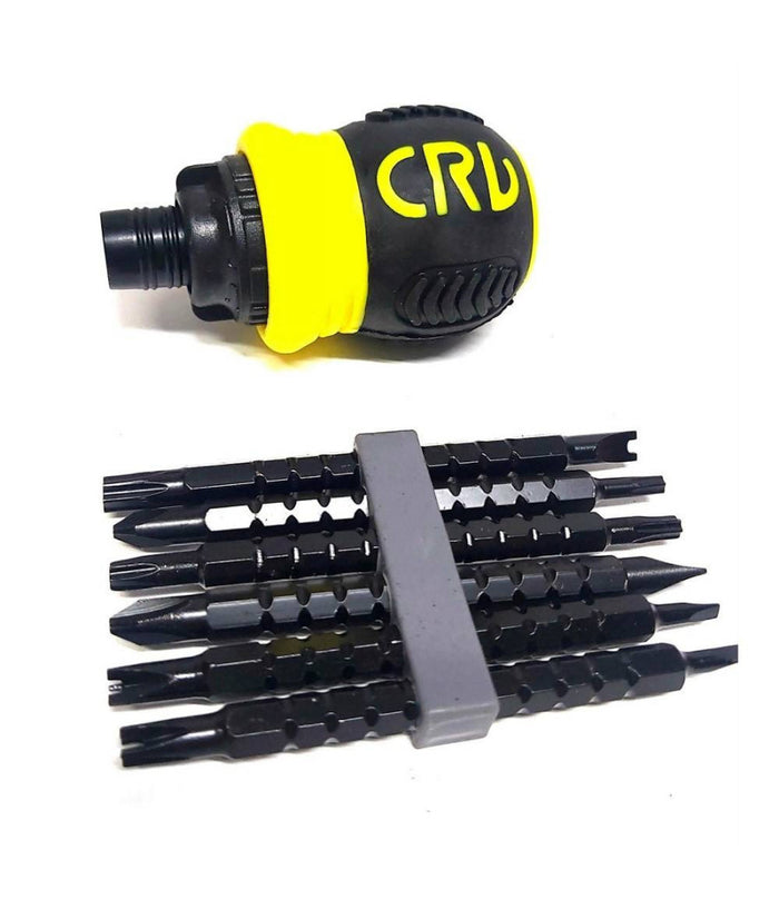 Set Cacciavite A Cricchetto 13 In 1 Multifunzione Inserti Punte Magnetiche 07359         