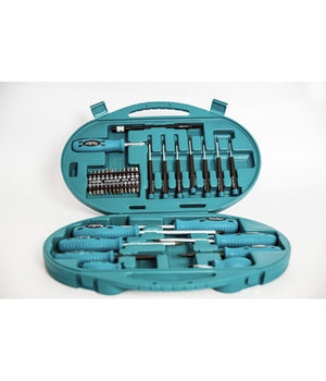 Set Cacciaviti E Punte Kit 42 Pezzi Chrome Vanadium Con Cacciavite Di Precisione         