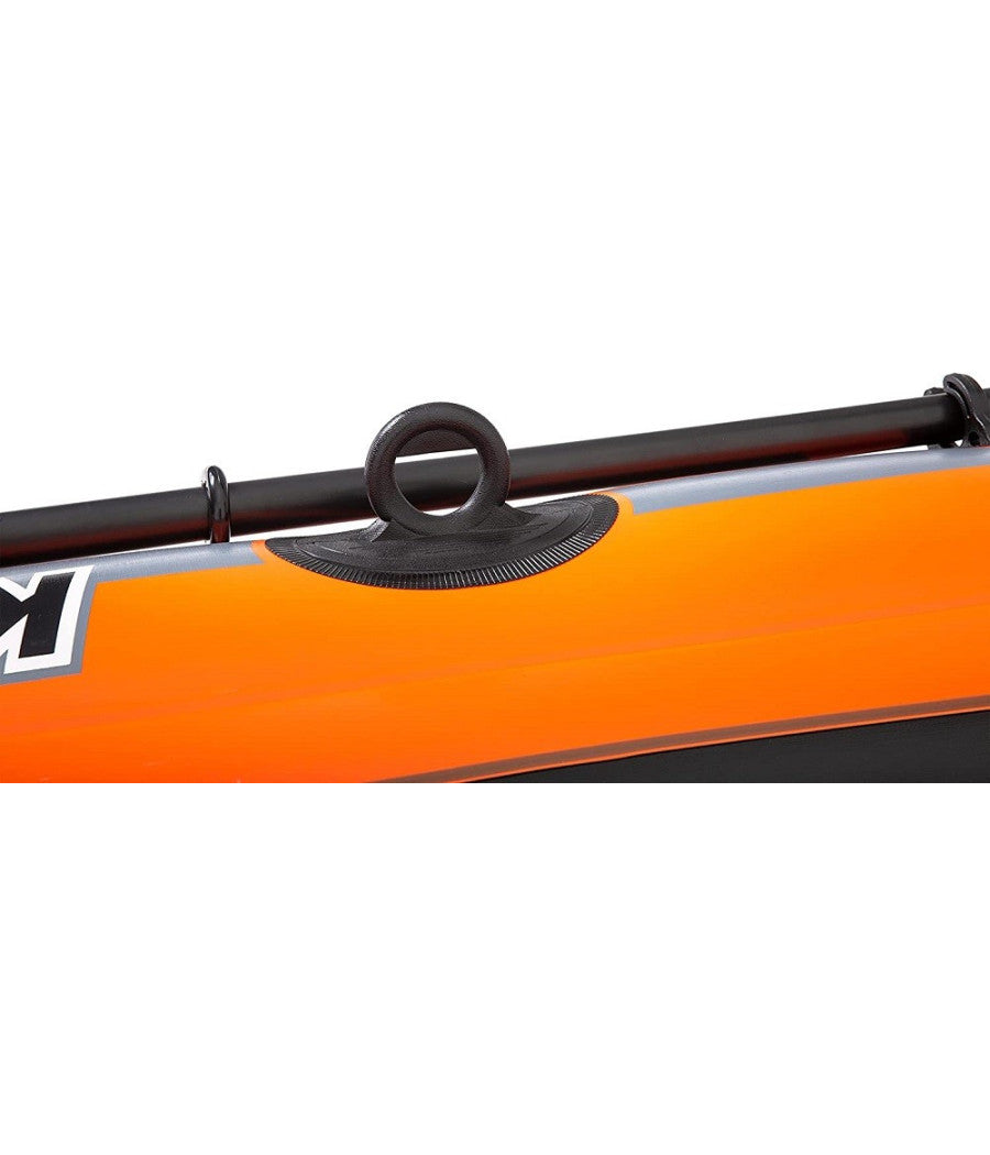 Set Canotto Gommone Kondor 3000 232x115x36cm Con Remi 124 Cm Pompa Manuale 61102         