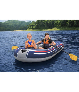 Set Canotto Gonfiabile Gommone Treck X1 228x121x36cm Con Remi Pompa Pedale 61083         