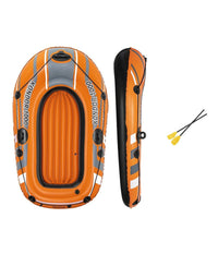 Set Canotto Kondor 1000 Con Remi Gommone Gonfiabile 155x93cm Per 1 Persona 61078         
