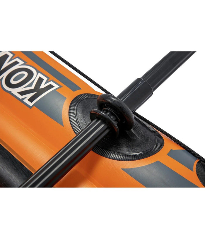 Set Canotto Kondor 1000 Con Remi Gommone Gonfiabile 155x93cm Per 1 Persona 61078         