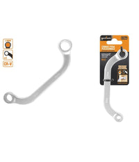 Set Chiave Fissa Poligonale Doppia A U Da 8 -10 Mm Cromata Chrome Vanadium 97691         