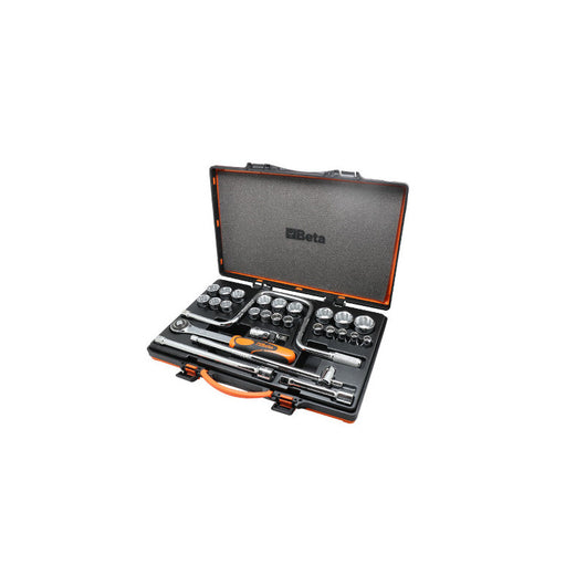 Set chiavi a bussola Bi-Hex 21 pz 10-32 mm ½" con accessori – BETA