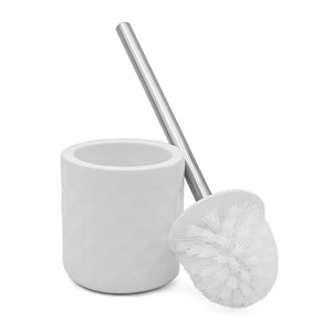Set completo accessori bagno bianco in ceramica Cristal
