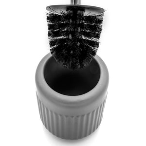 Set completo accessori bagno grigio in ceramica Cup