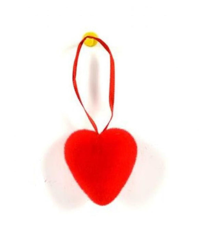 Set Da 12 Pz. Appendini Cuori Cuoricini 4cm 18a010-40k Decorazioni San Valentino         