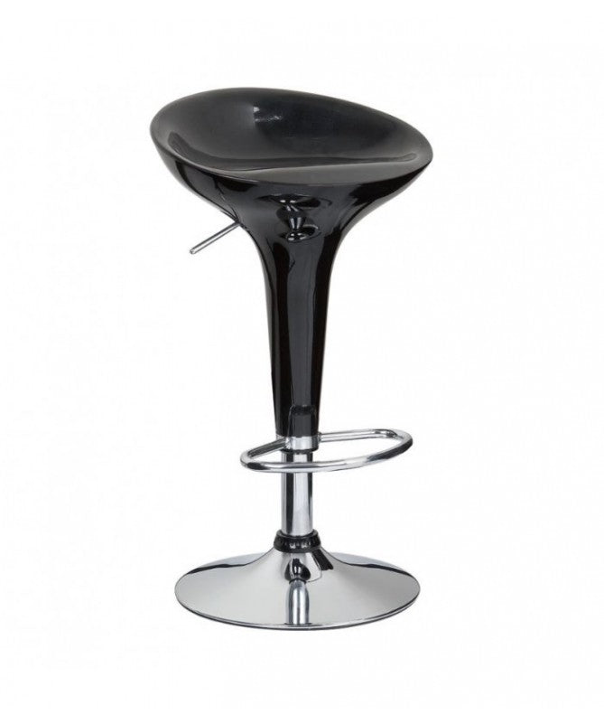 Sgabello Bar Abs Lucido Set Da 2 Boston colore Biege