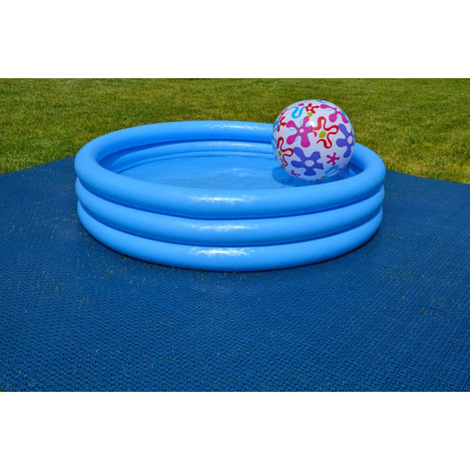 Set da 30 Piastrelle in Plastica Flessibili Drenanti 55,5 x 55,5 cm da Esterno Giardino 9,2 m2 colore: Verde