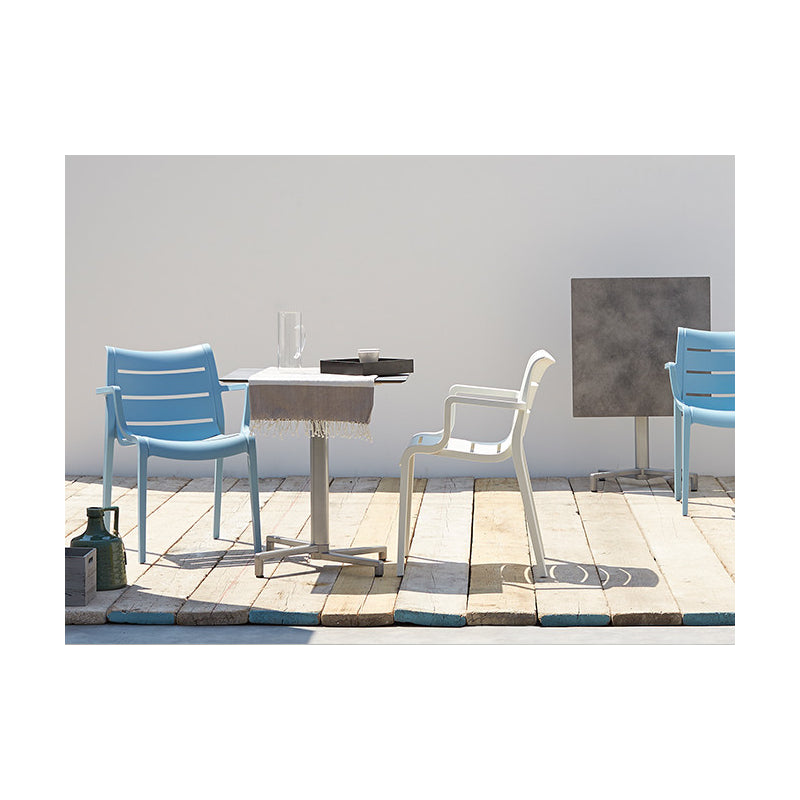 SET DA 4 SEDIA SUNSET TECNOPOLIMERO SCAB DESIGN MADE IN ITALY - Azzurro 62