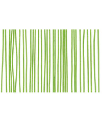 set da 4 TENDA SPAGHETTI PVC 100x230cm 400 fili