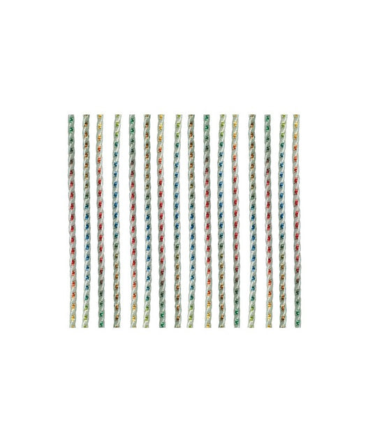 set da 4 TENDA TORCIGLIONE PVC125X230cm 187 fili