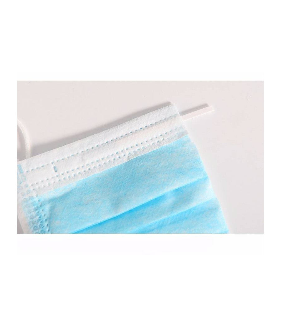 Set Da 50 Mascherine Protettive Viso Chirurgiche Monouso Mascherina Facciale         