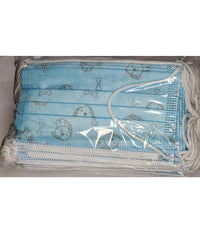 Set Da 50 Mascherine Tnt Protettive Viso Chirurgiche Monouso Mascherina Bambini         