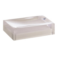 Set di 4 accessori da bagno VISTA in resina beige