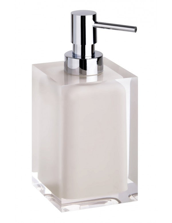 Set di 4 accessori da bagno VISTA in resina beige