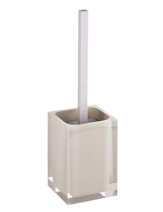 Set di 4 accessori da bagno VISTA in resina beige