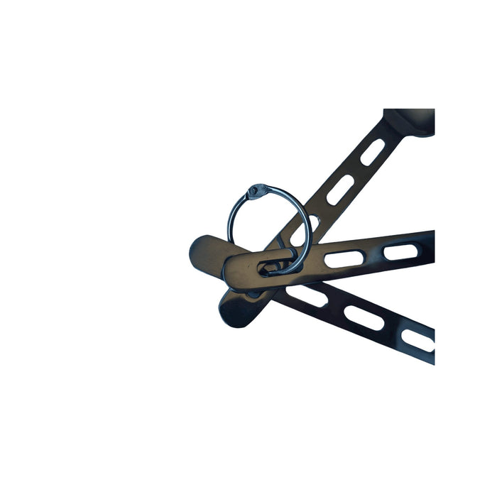 Set di posate da campeggio O'camp - Acciaio - Portachiavi