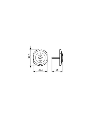 Set di 12 copriprese per shuko, bianco, protezione bambini, antiscossa - THIRARD