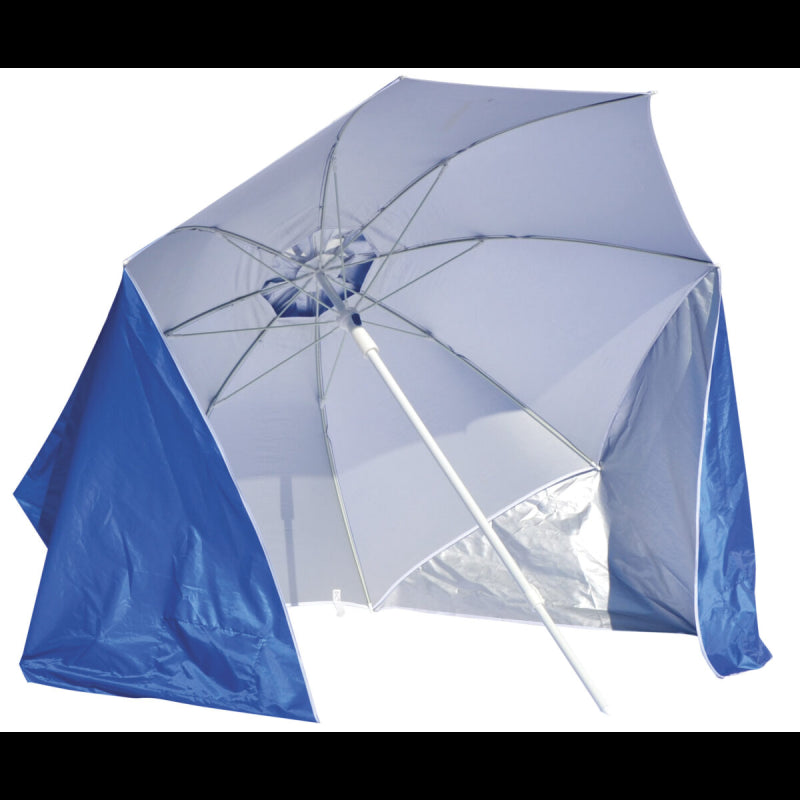 Set Di 12 Ombrelloni Tenda 200/8 - Uv Protection - Con Picchetti Per Fissaggio Moia