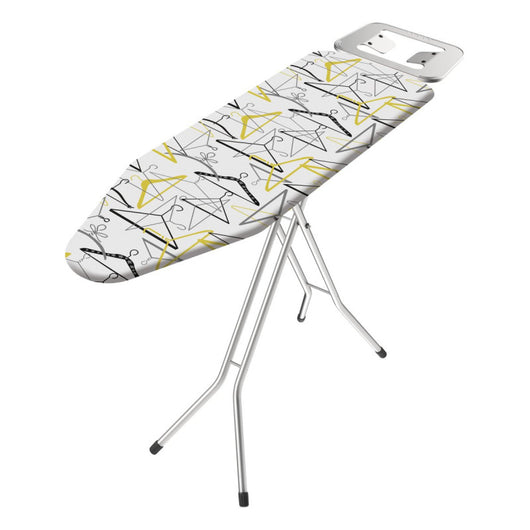 Set di 2 Assi Da Stiro Marge Con Porta Caldaia/ferro Rete Cm 110x34 H cm 89