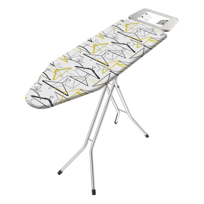 Set di 2 Assi Da Stiro Marge Con Porta Caldaia/ferro Rete Cm 110x34 H cm 89