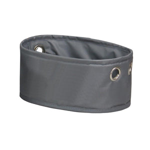 Set di 2 Cesti Oxford Grigio 32x22x14cm Esa Tny