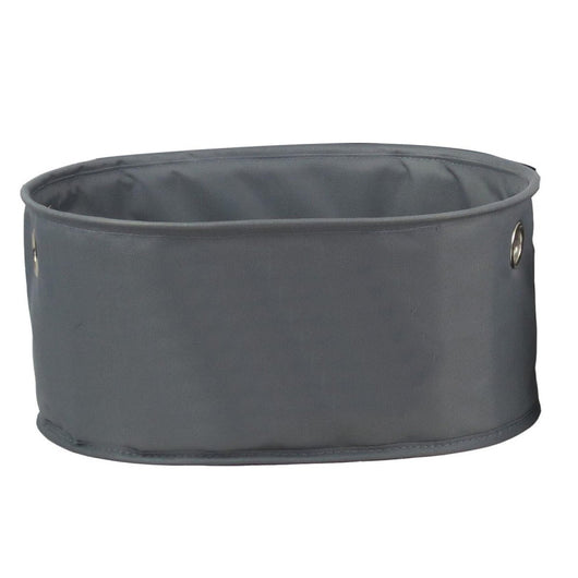 Set di 2 Cesti Oxford Grigio 40x29x18cm Esa Tny