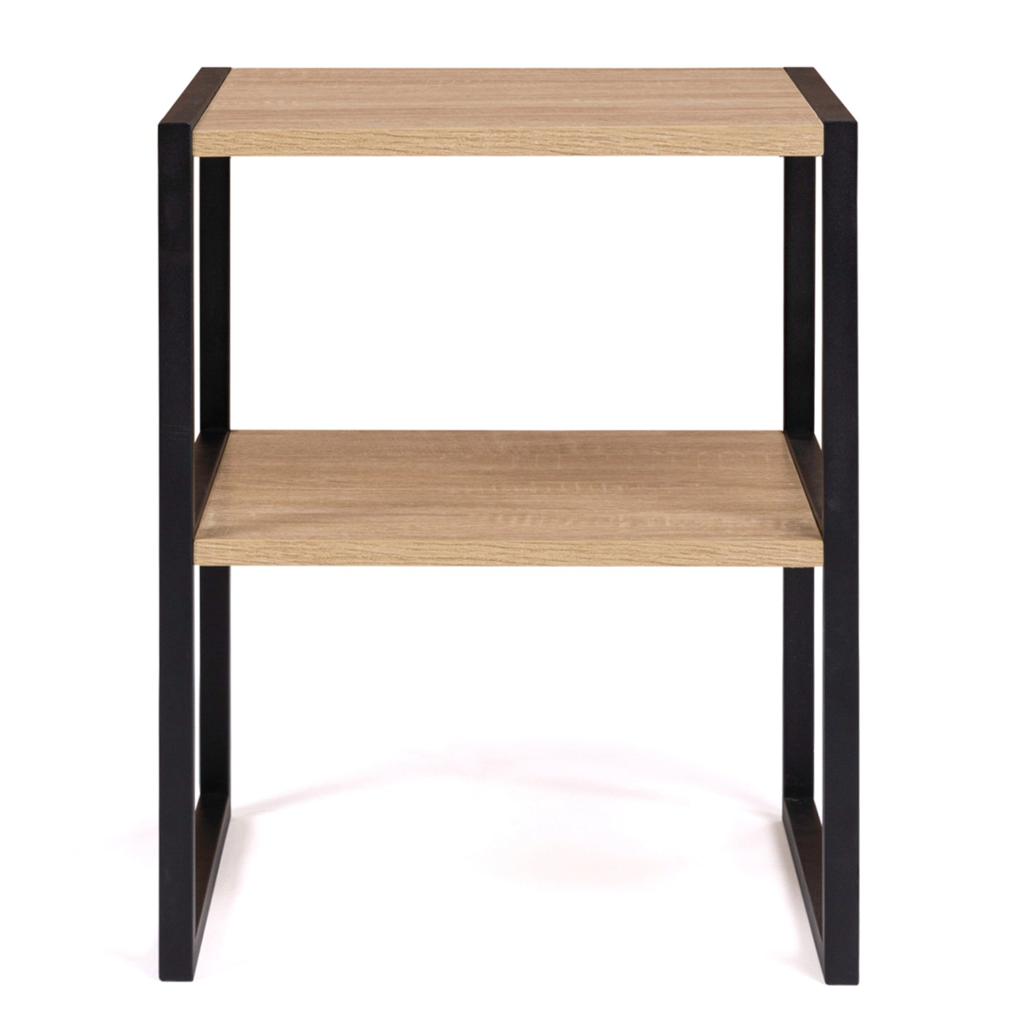 IDMarket - Set di 2 comodini con 2 tondi design industriale DETROIT