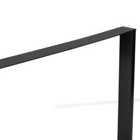 IDMarket - Set di 2 gambe per tavolo quadrato 78x71 cm design industriale