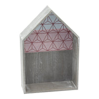 Set di 2 Mensole Pink&grey 20x8x30