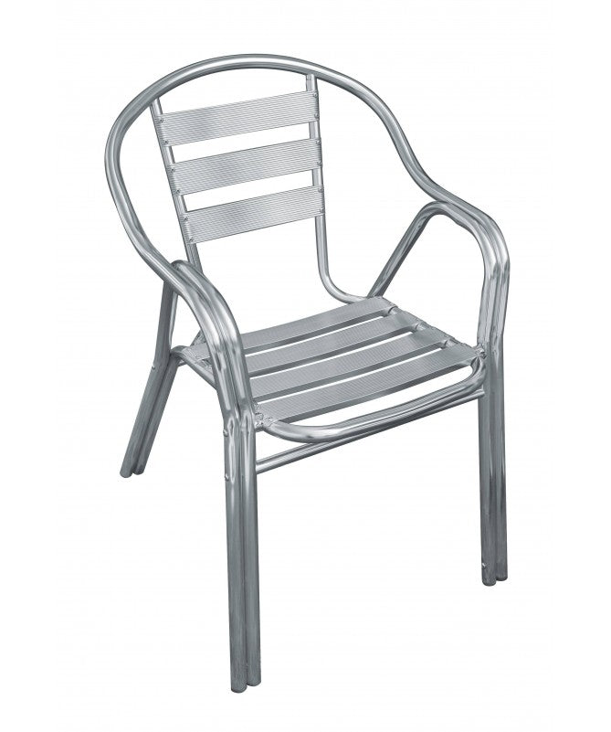 Set di 2 Poltrone Contract MOIA in alluminio