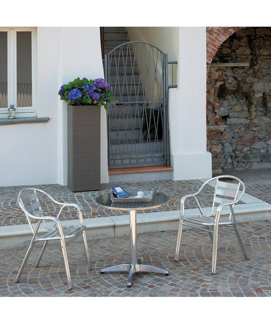 Set di 2 Poltrone Contract MOIA in alluminio