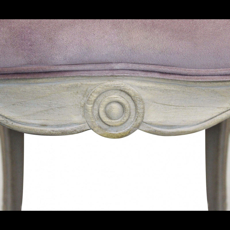 Set di 2 POLTRONE COREEN IN VELLUTO ROSA