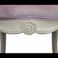 Set di 2 POLTRONE COREEN IN VELLUTO ROSA