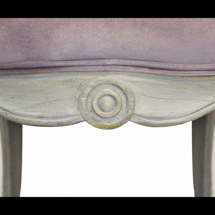 Set di 2 POLTRONE COREEN IN VELLUTO ROSA