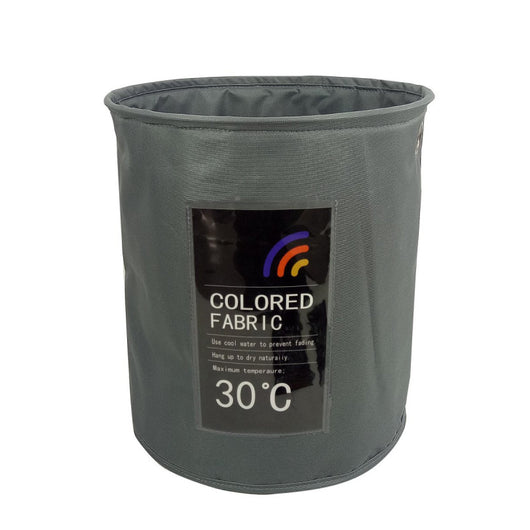 Set di 2 Porta Biancheria Oxford Grigio 32x35 Esa Tny