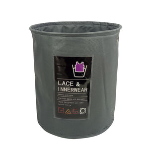 Set di 2 Porta Biancheria Oxford Grigio 36x40cm Tny