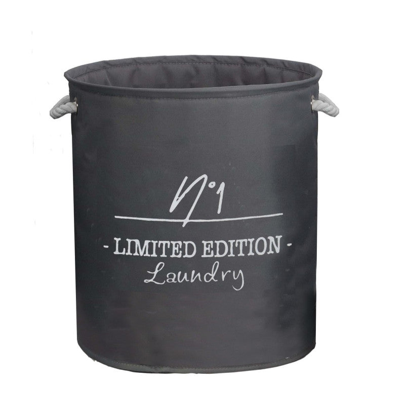 Set di 2 Portabiancheria Grigio M 36x40