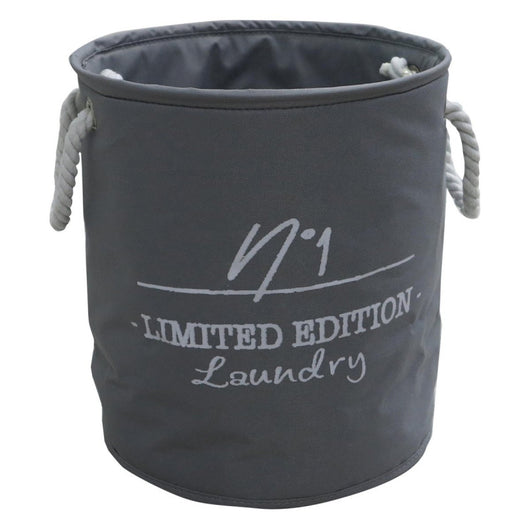 Set di 2 Portabiancheria Grigio S 32x35